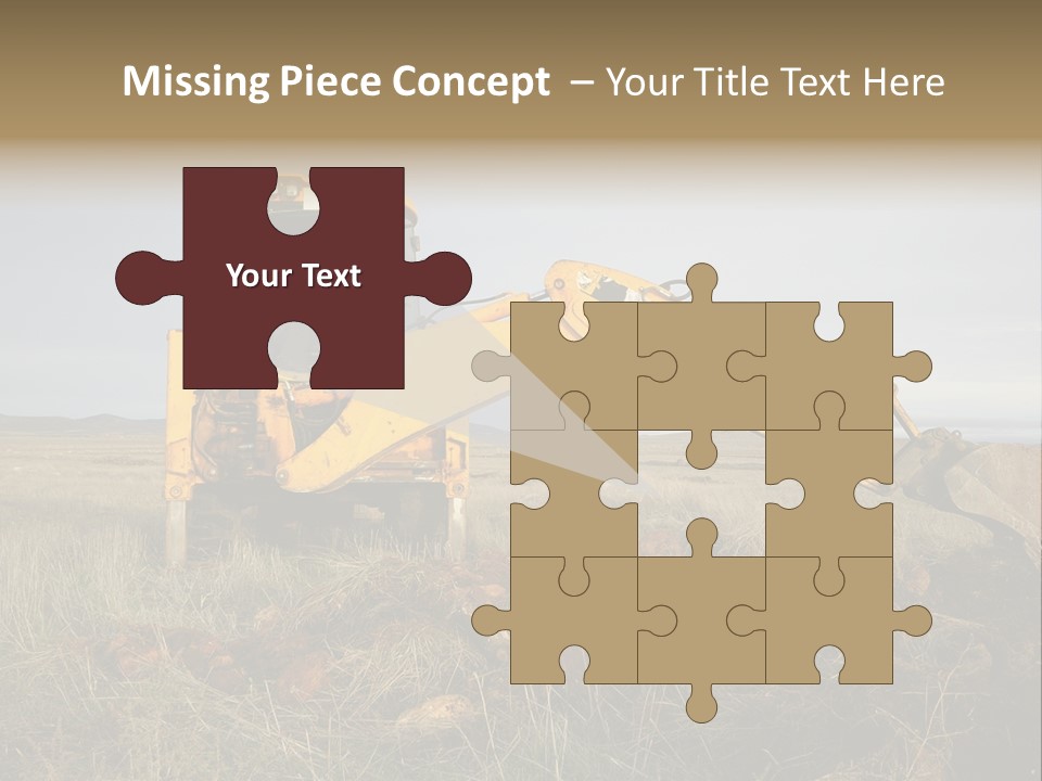 Storm Bucket Site PowerPoint Template