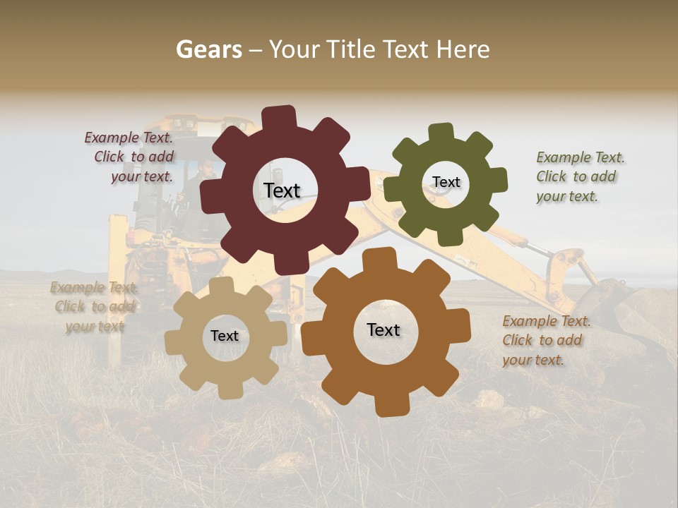 Storm Bucket Site PowerPoint Template