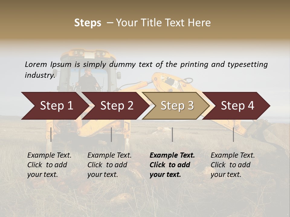Storm Bucket Site PowerPoint Template