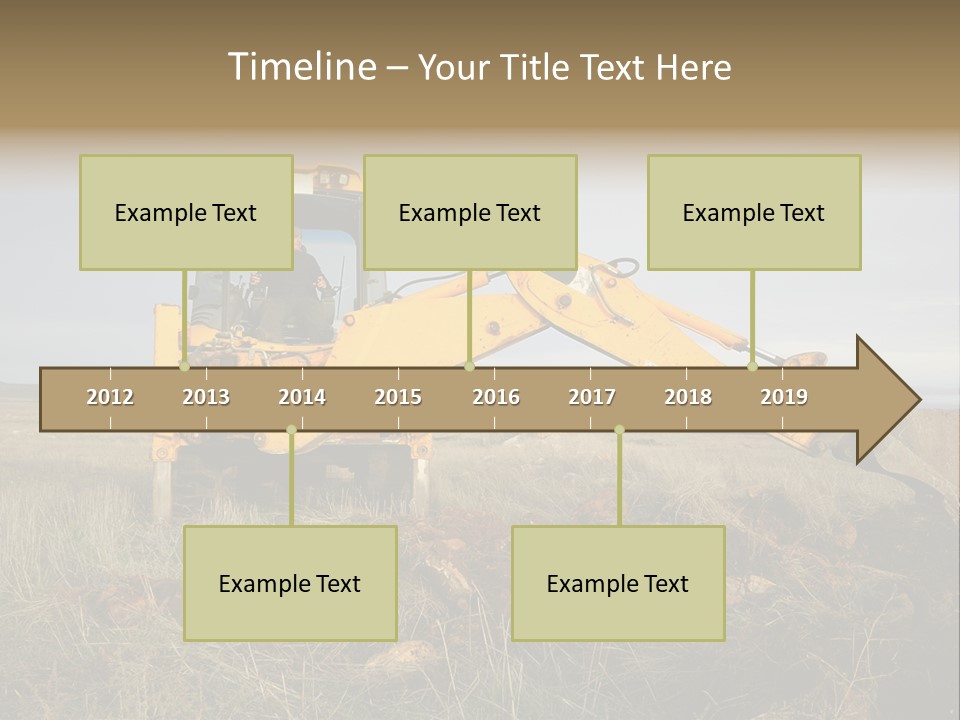 Storm Bucket Site PowerPoint Template