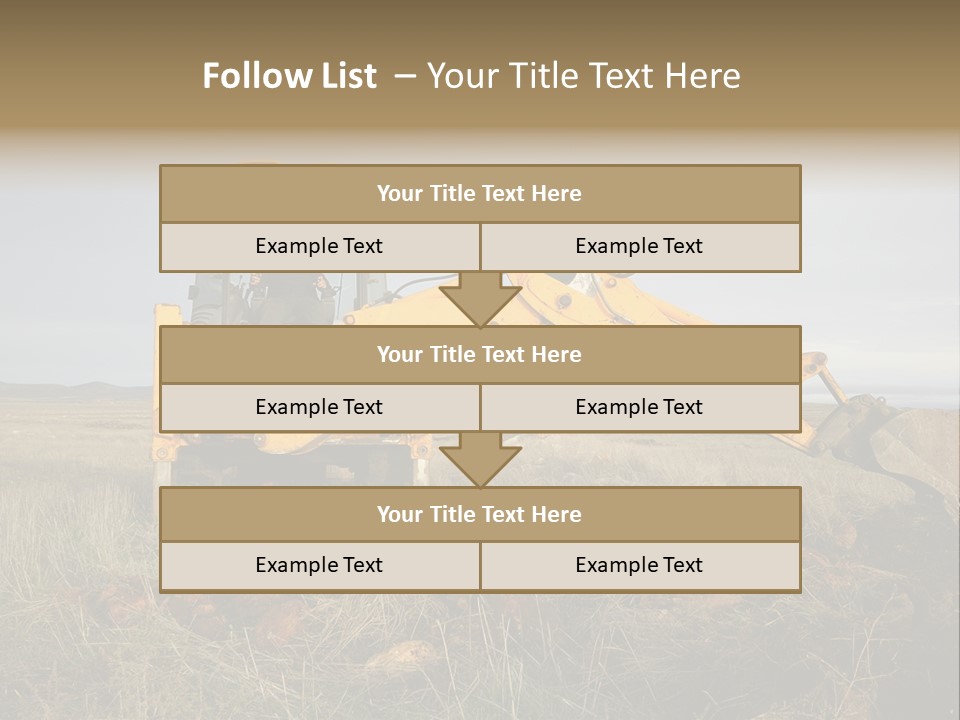Storm Bucket Site PowerPoint Template