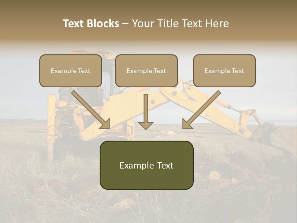 Storm Bucket Site PowerPoint Template