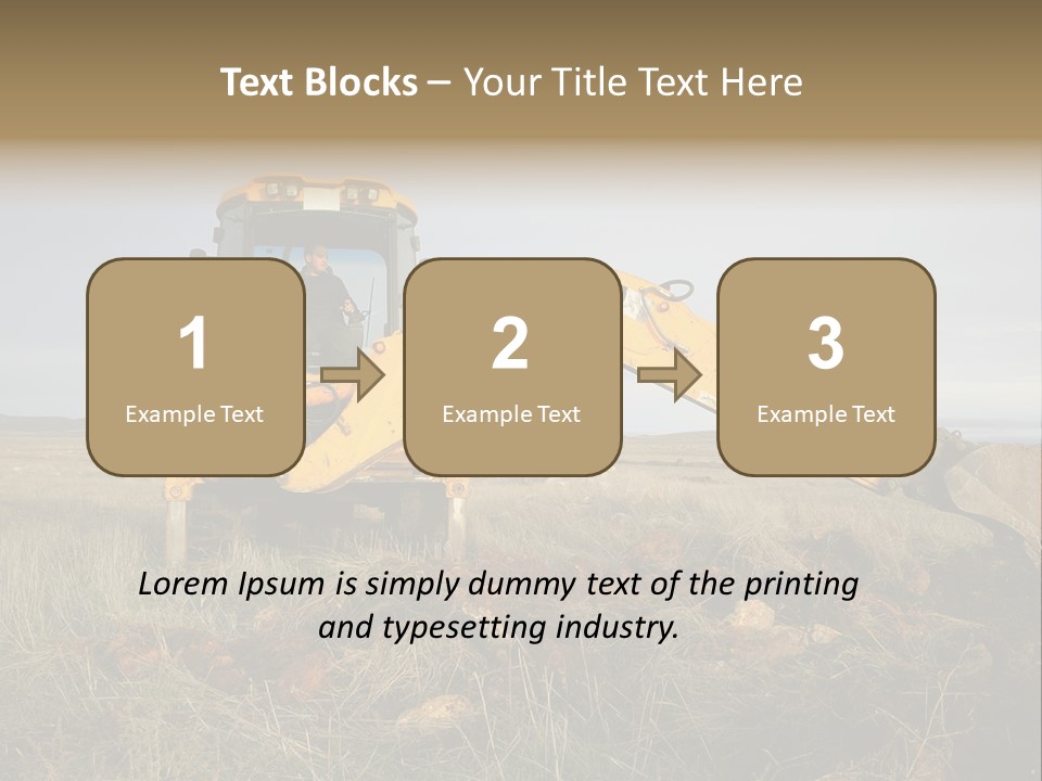 Storm Bucket Site PowerPoint Template