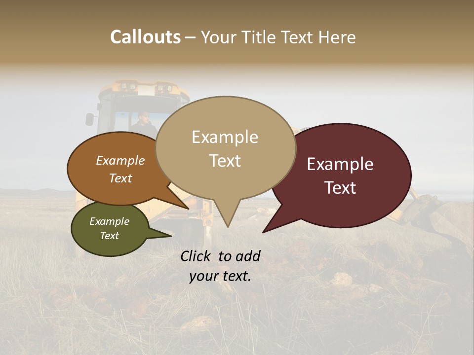Storm Bucket Site PowerPoint Template