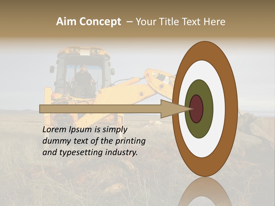 Storm Bucket Site PowerPoint Template