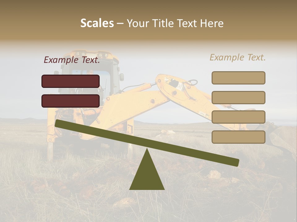 Storm Bucket Site PowerPoint Template