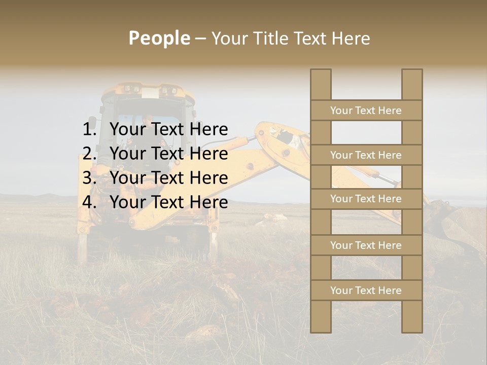 Storm Bucket Site PowerPoint Template