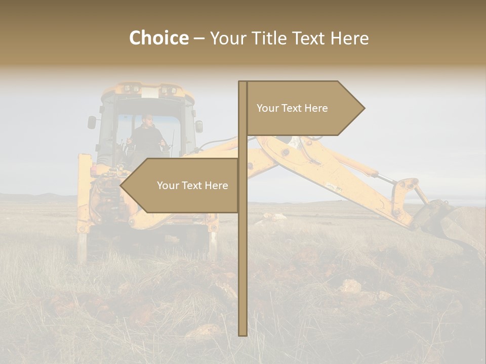Storm Bucket Site PowerPoint Template