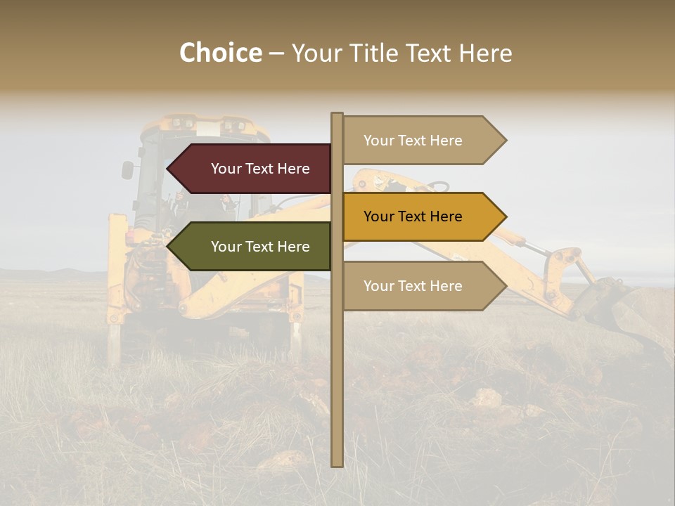 Storm Bucket Site PowerPoint Template