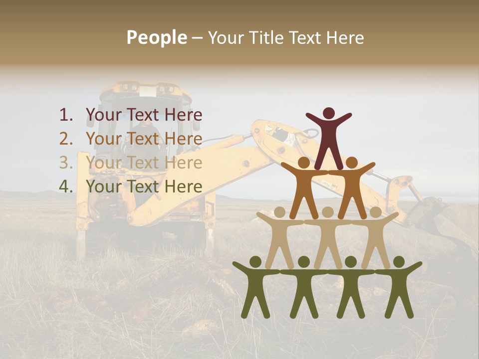 Storm Bucket Site PowerPoint Template