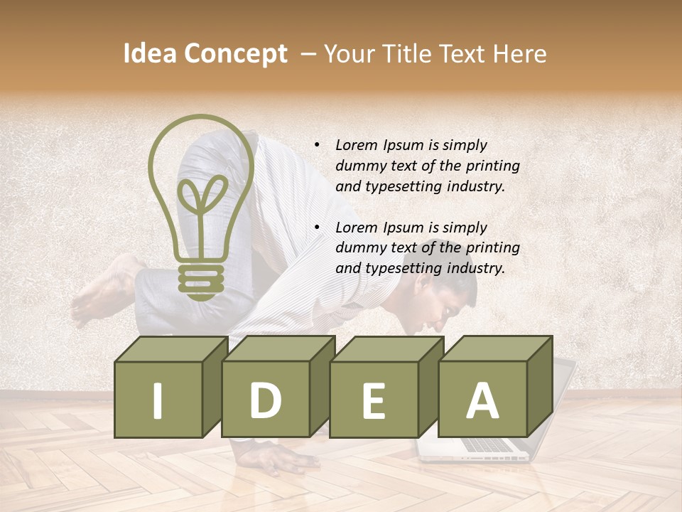 Background Concept Work PowerPoint Template