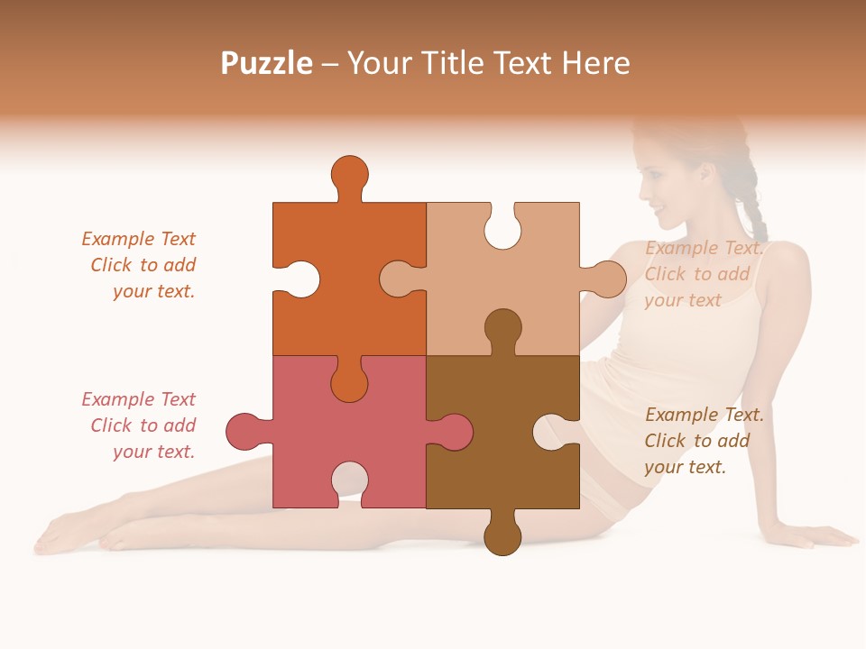 Comfort Smiling Beige PowerPoint Template