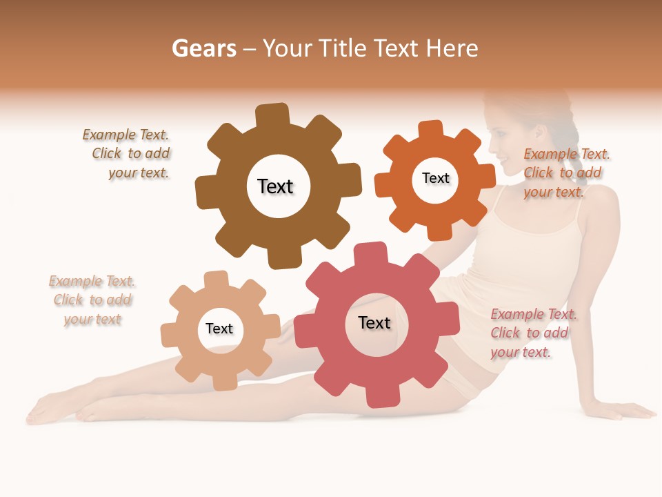 Comfort Smiling Beige PowerPoint Template