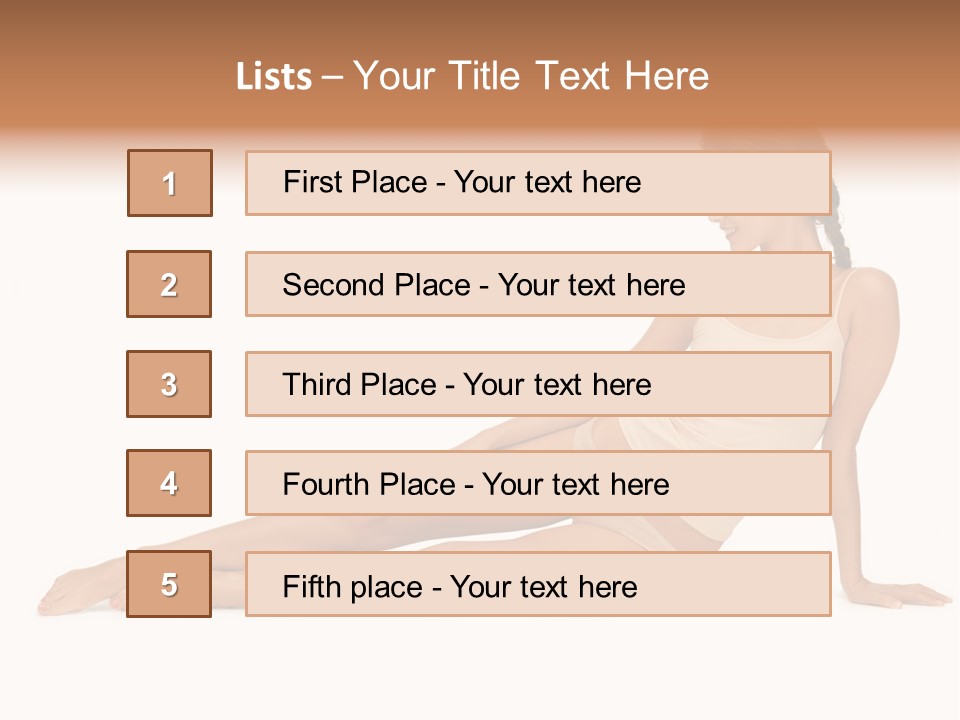 Comfort Smiling Beige PowerPoint Template