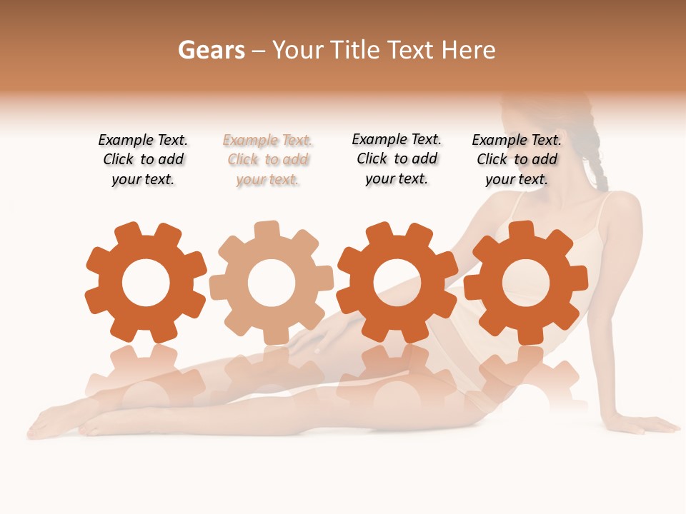 Comfort Smiling Beige PowerPoint Template