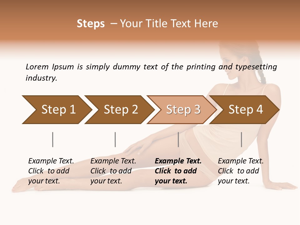 Comfort Smiling Beige PowerPoint Template