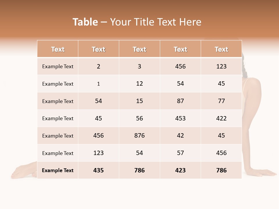 Comfort Smiling Beige PowerPoint Template