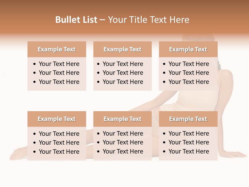 Comfort Smiling Beige PowerPoint Template