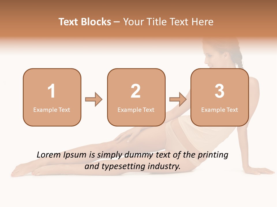 Comfort Smiling Beige PowerPoint Template