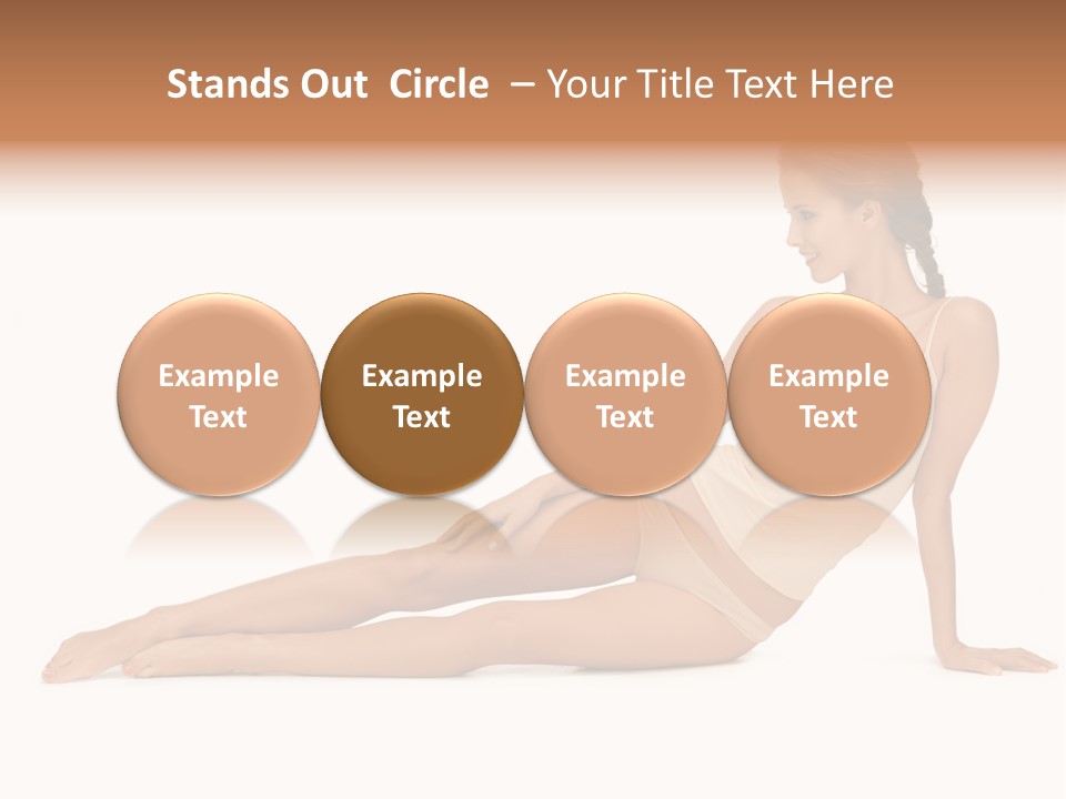 Comfort Smiling Beige PowerPoint Template