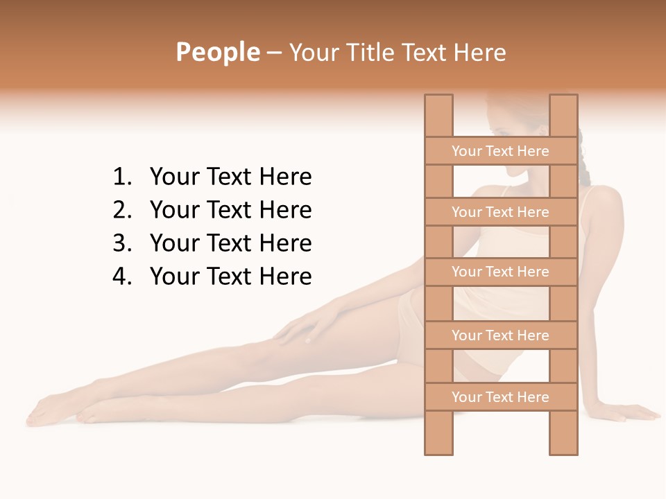 Comfort Smiling Beige PowerPoint Template