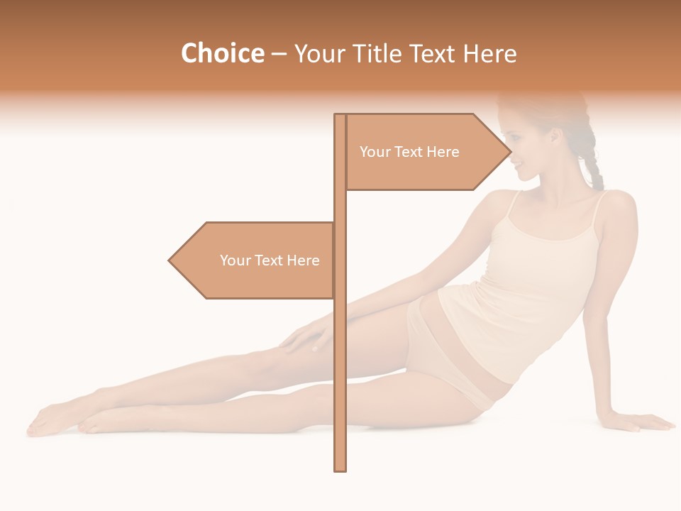 Comfort Smiling Beige PowerPoint Template