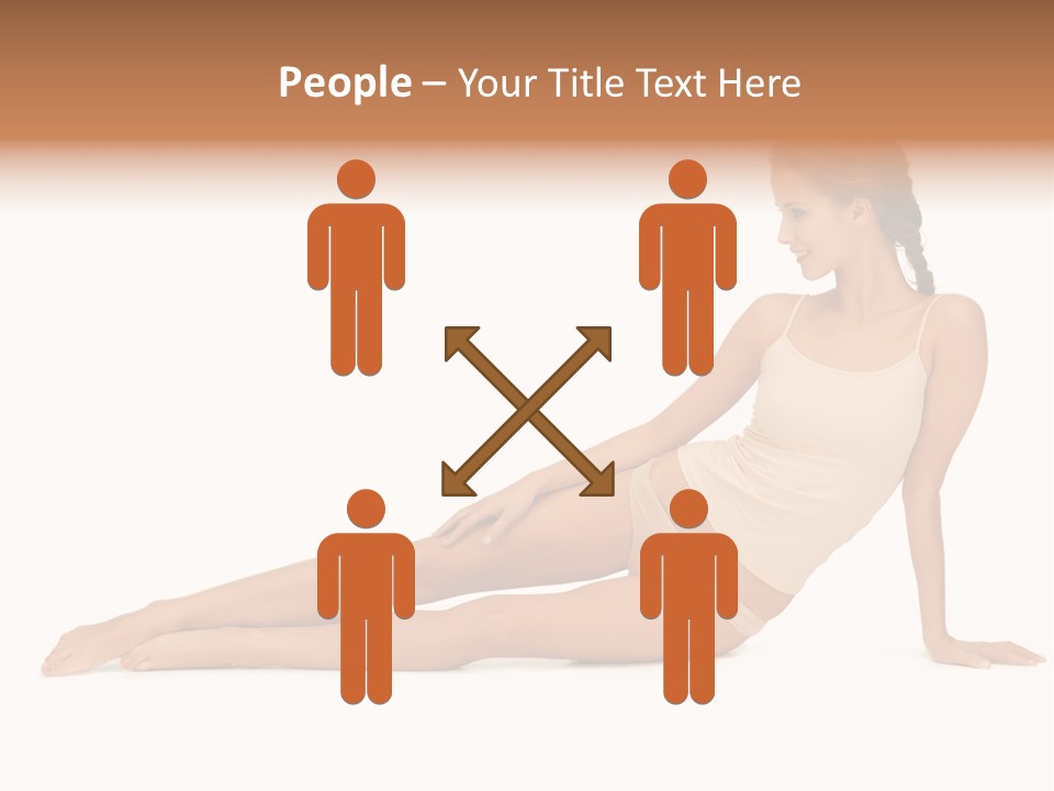 Comfort Smiling Beige PowerPoint Template