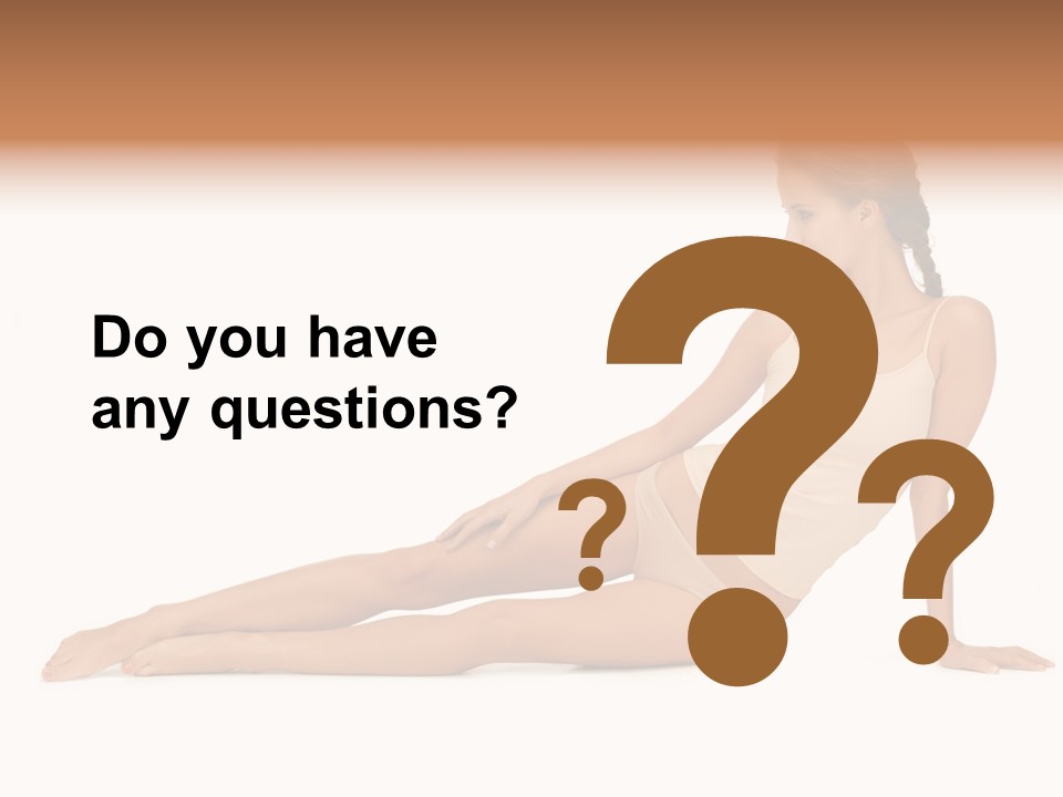 Comfort Smiling Beige PowerPoint Template