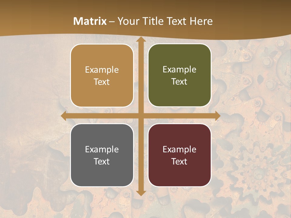 Industry Motion Metallic PowerPoint Template