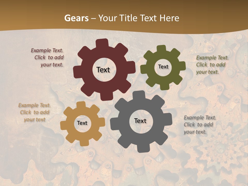 Industry Motion Metallic PowerPoint Template