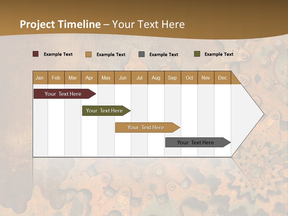 Industry Motion Metallic PowerPoint Template