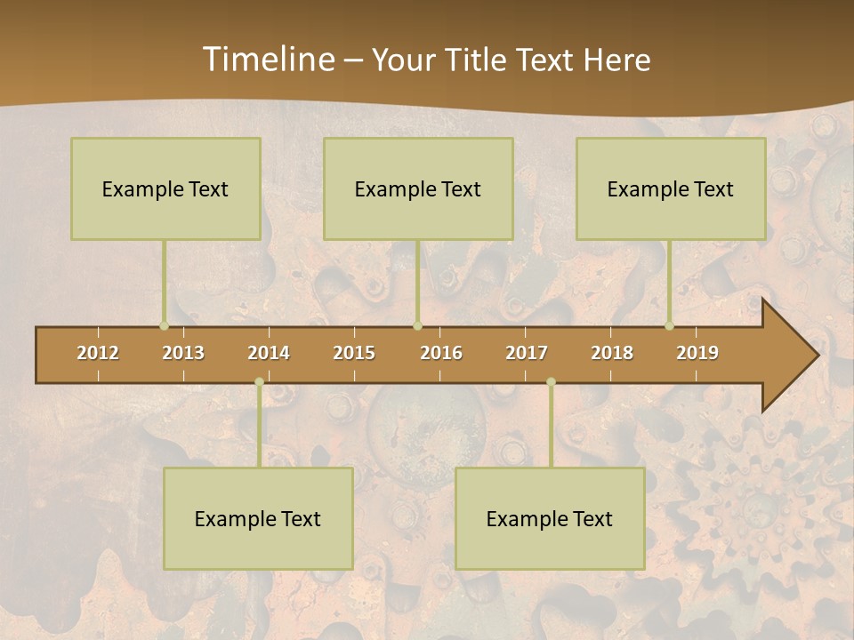 Industry Motion Metallic PowerPoint Template