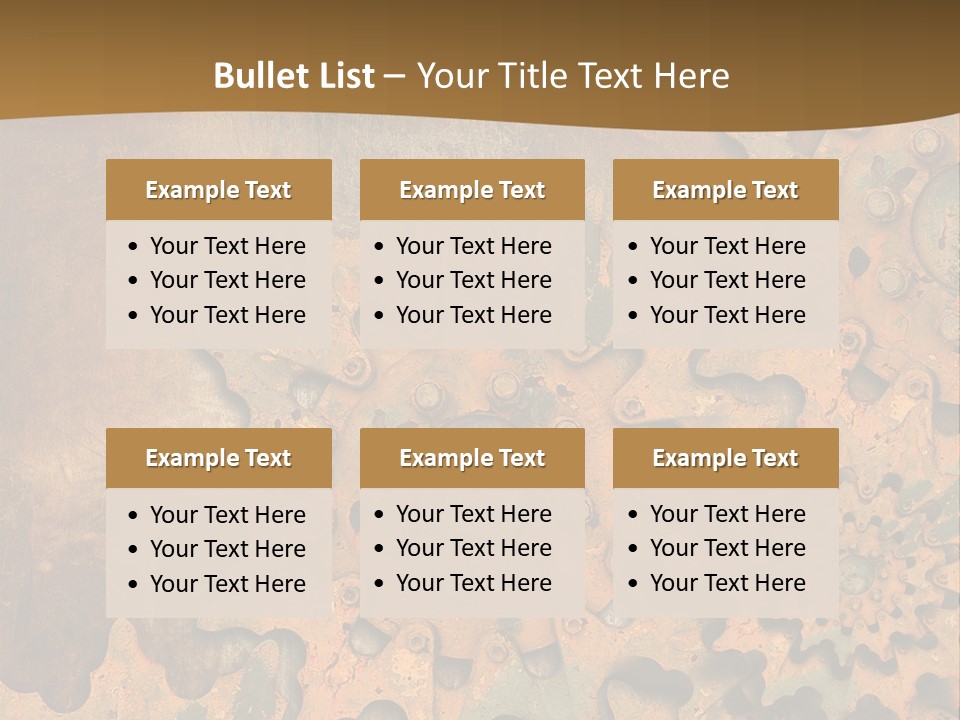 Industry Motion Metallic PowerPoint Template