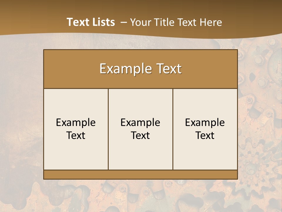 Industry Motion Metallic PowerPoint Template