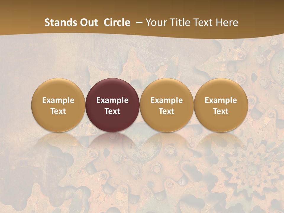 Industry Motion Metallic PowerPoint Template