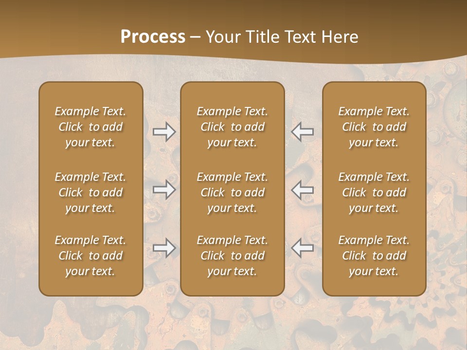Industry Motion Metallic PowerPoint Template