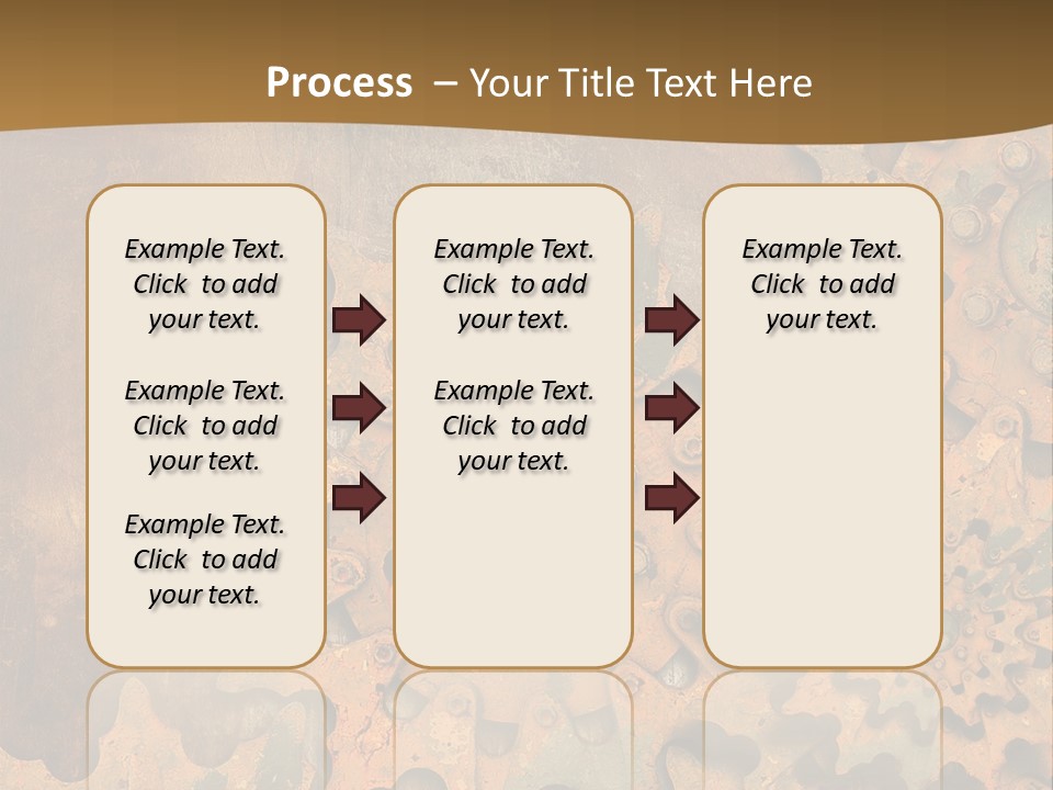 Industry Motion Metallic PowerPoint Template