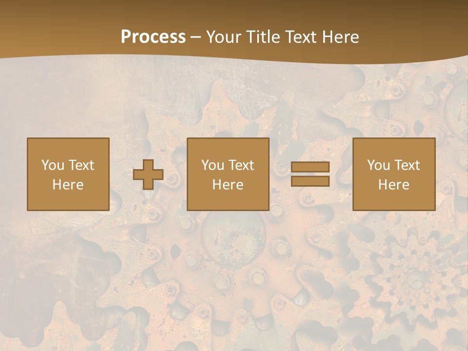 Industry Motion Metallic PowerPoint Template