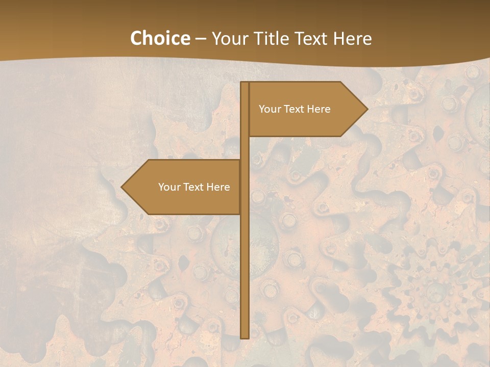 Industry Motion Metallic PowerPoint Template