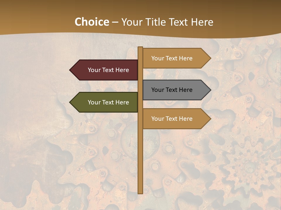 Industry Motion Metallic PowerPoint Template