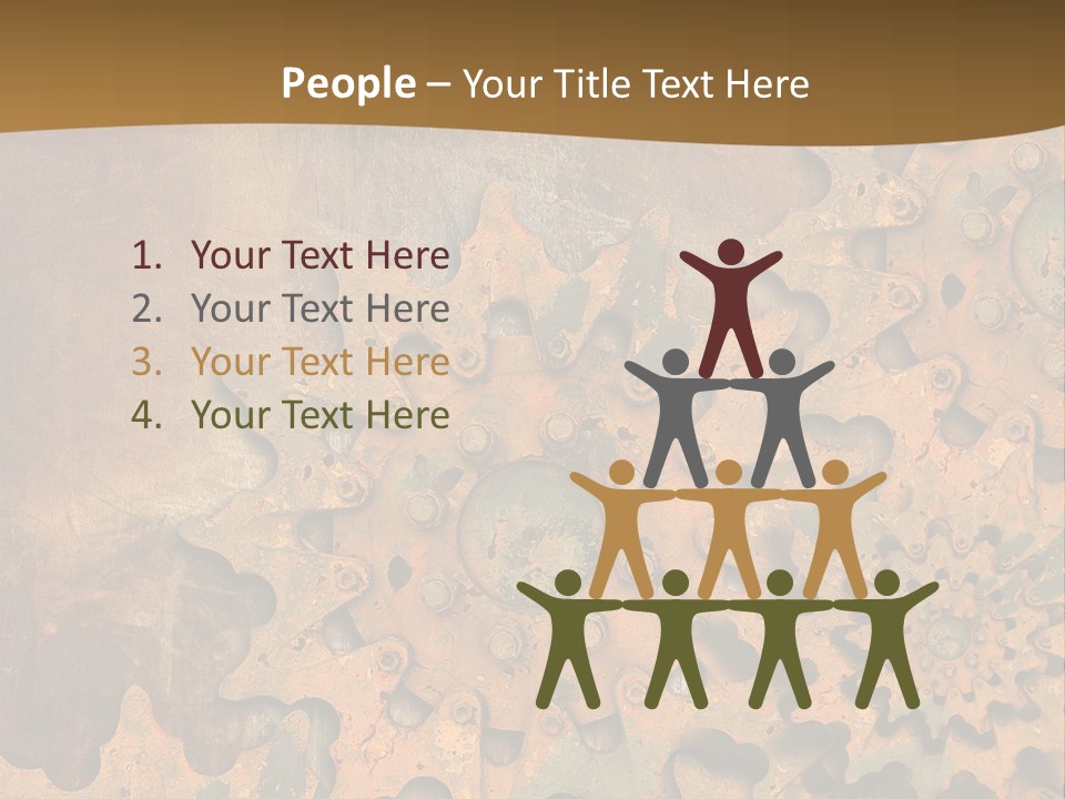 Industry Motion Metallic PowerPoint Template