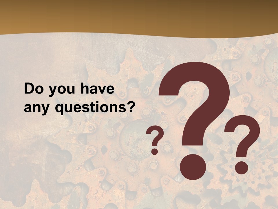 Industry Motion Metallic PowerPoint Template