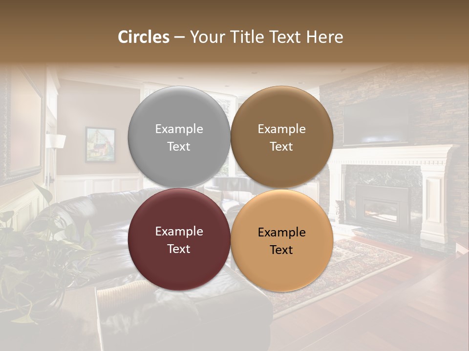 Colorful Luxury Carpet PowerPoint Template