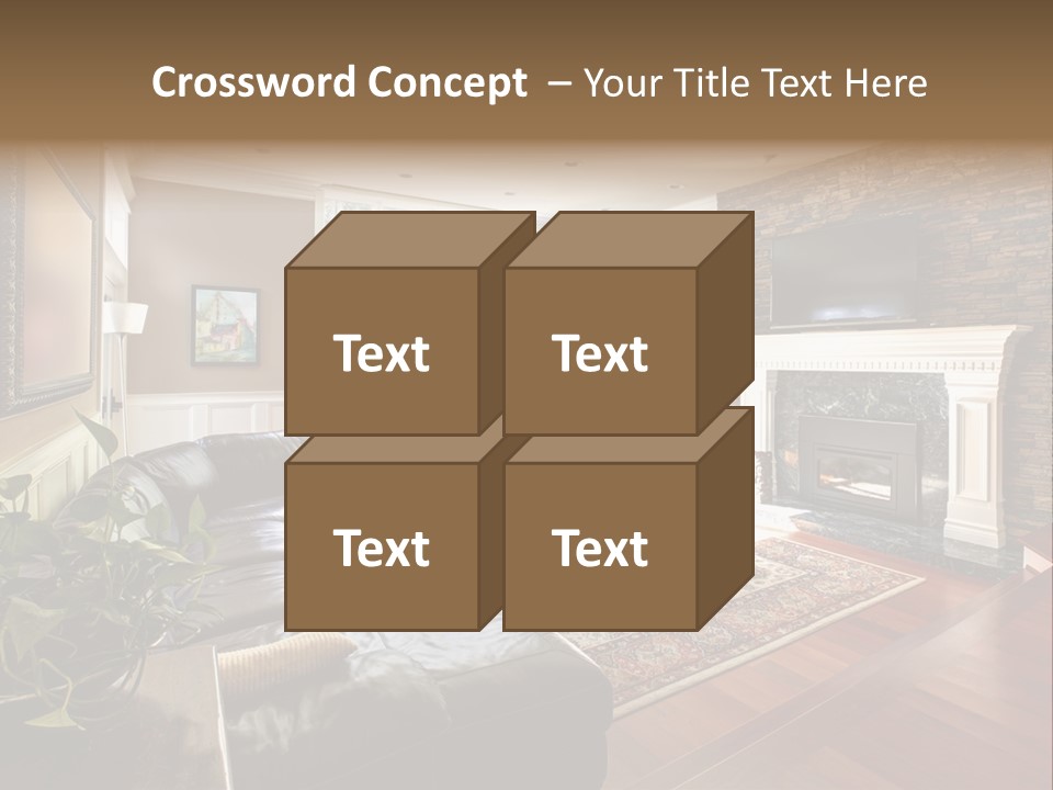 Colorful Luxury Carpet PowerPoint Template