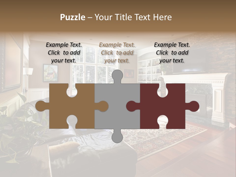 Colorful Luxury Carpet PowerPoint Template