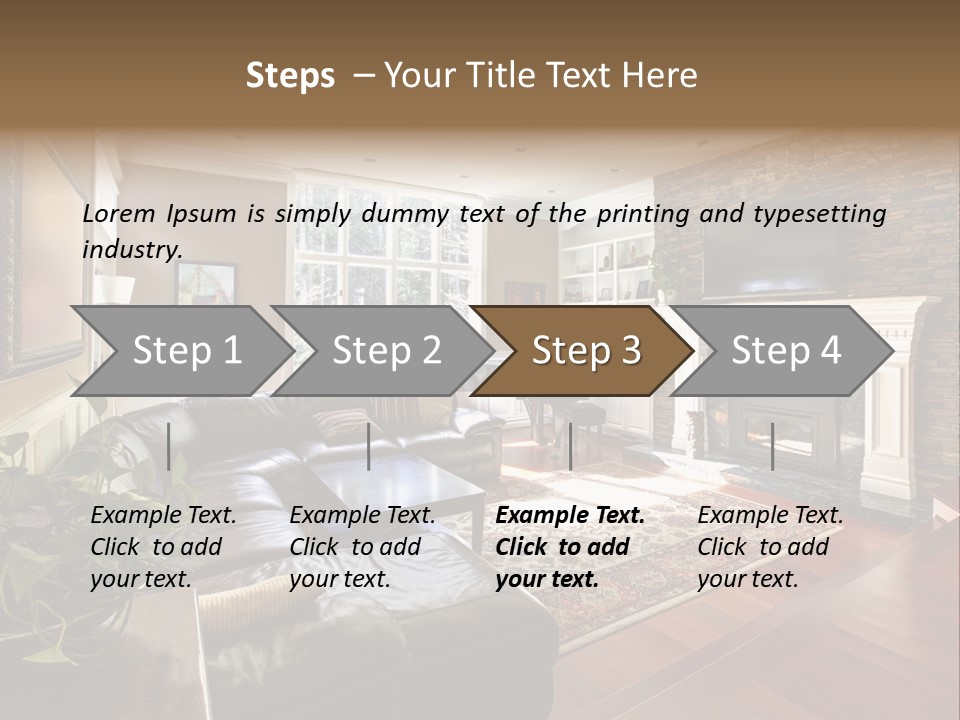 Colorful Luxury Carpet PowerPoint Template