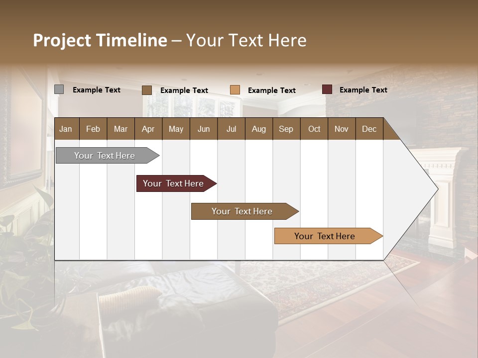 Colorful Luxury Carpet PowerPoint Template