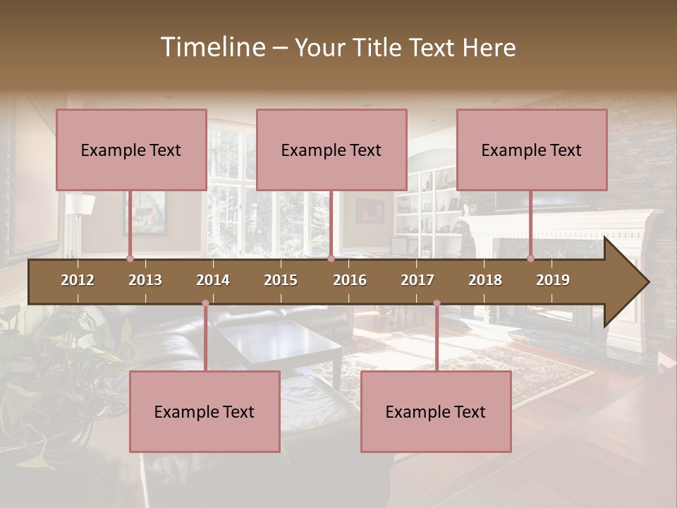 Colorful Luxury Carpet PowerPoint Template