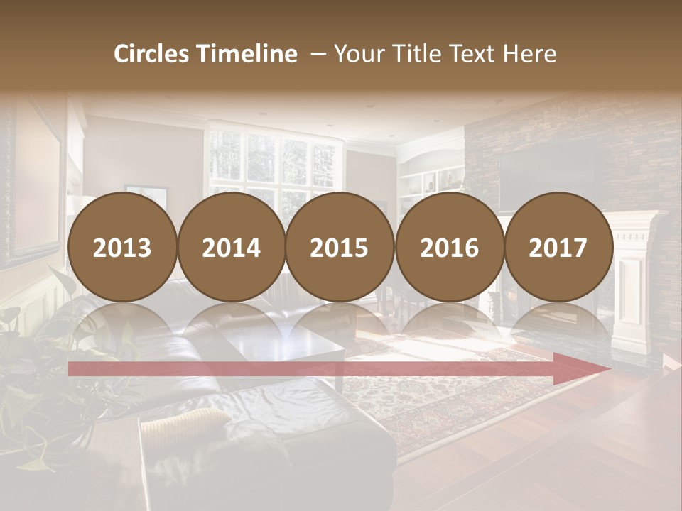 Colorful Luxury Carpet PowerPoint Template
