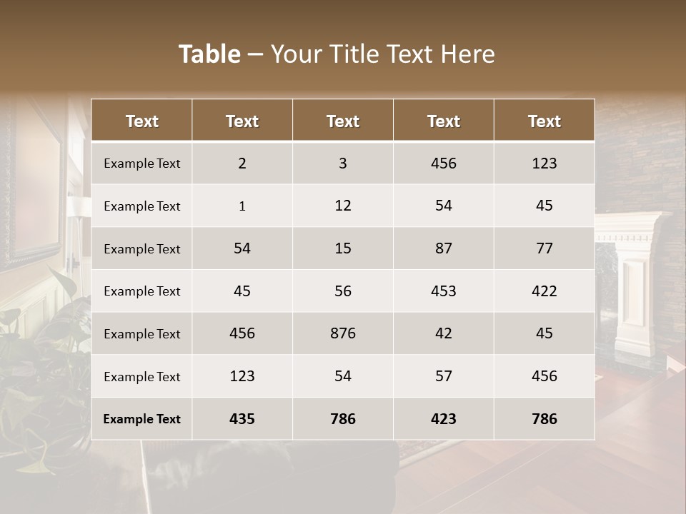 Colorful Luxury Carpet PowerPoint Template